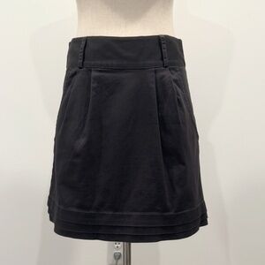 Silence + Noise charcoal gray skirt